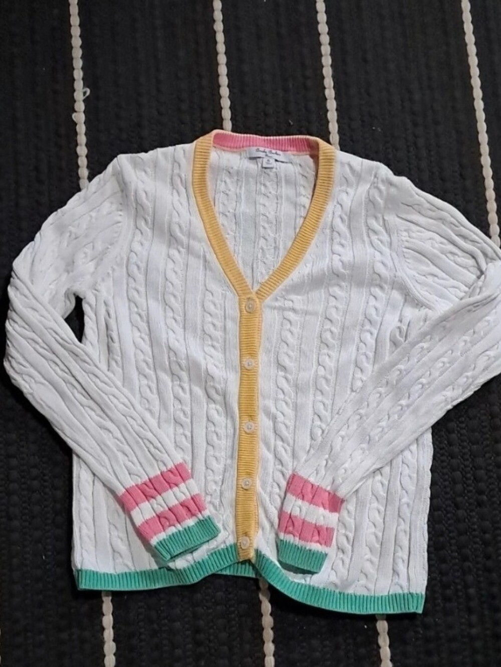 Women's BROOKS BROTHERS Button Down Cardigan, Size XL